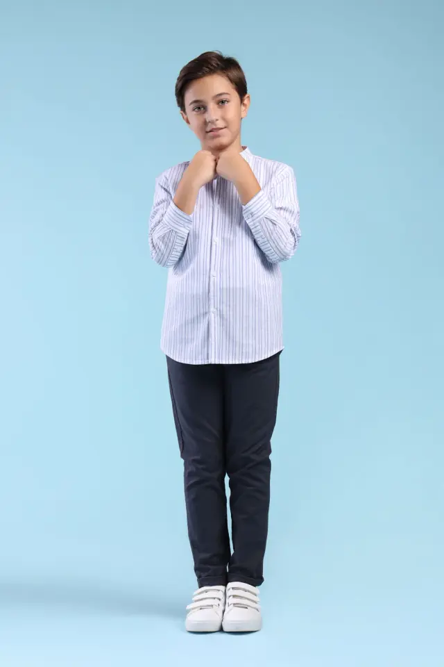 شومیز اسپرت پسرانه مدل 3810-لوک