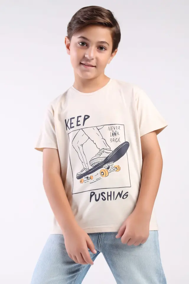 تیشرت پسرانه اسپرت بچهگانه پرواز-لوک