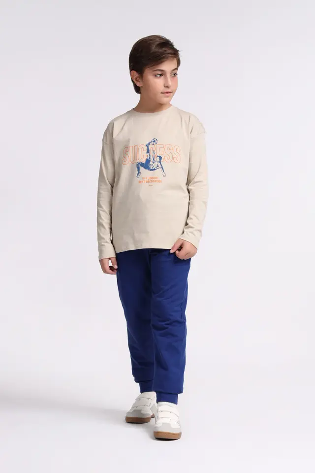 بلوز پسرانه آستین بلند آتش-لوک