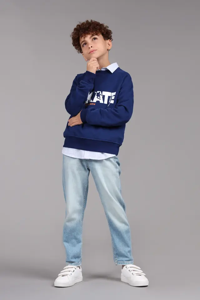 بلوز پسرانه طرحدار رابین-لوک