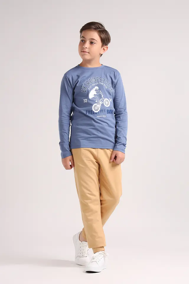 شلوار پسرانه مچدار مدل 4162-لوک