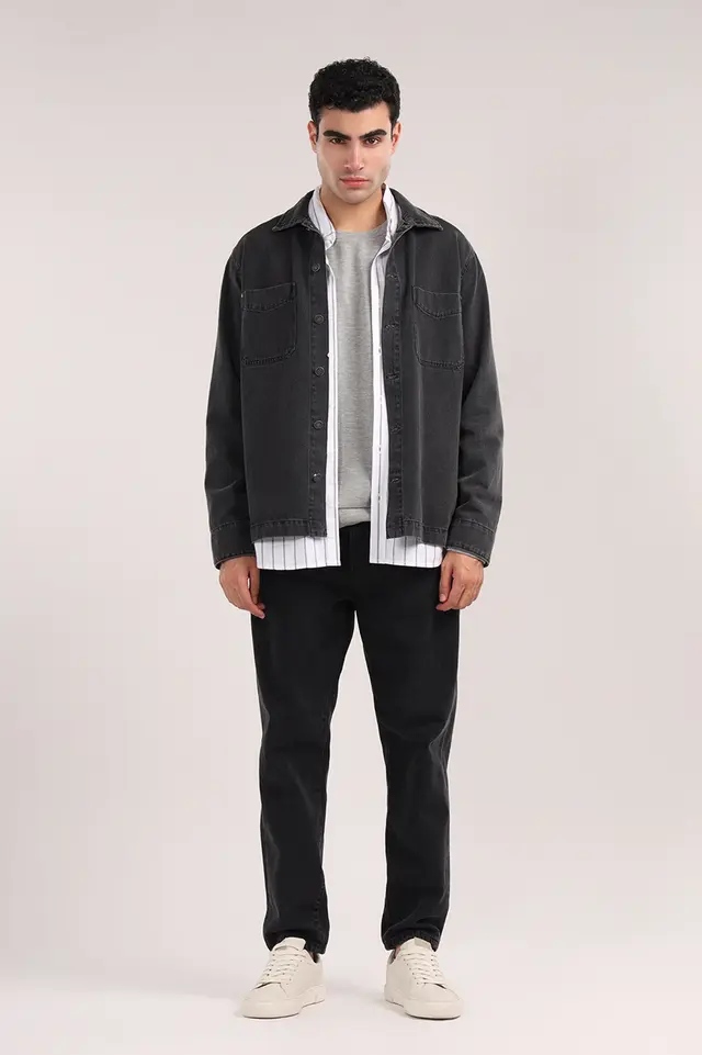 پیراهن پاییزی مردانه مدل 4370-لوک