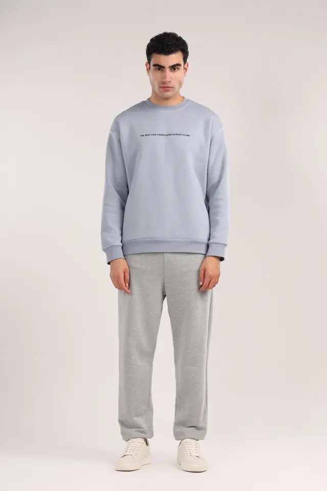 بلوز دورس یقه گرد مردانه مدل 4488-لوک