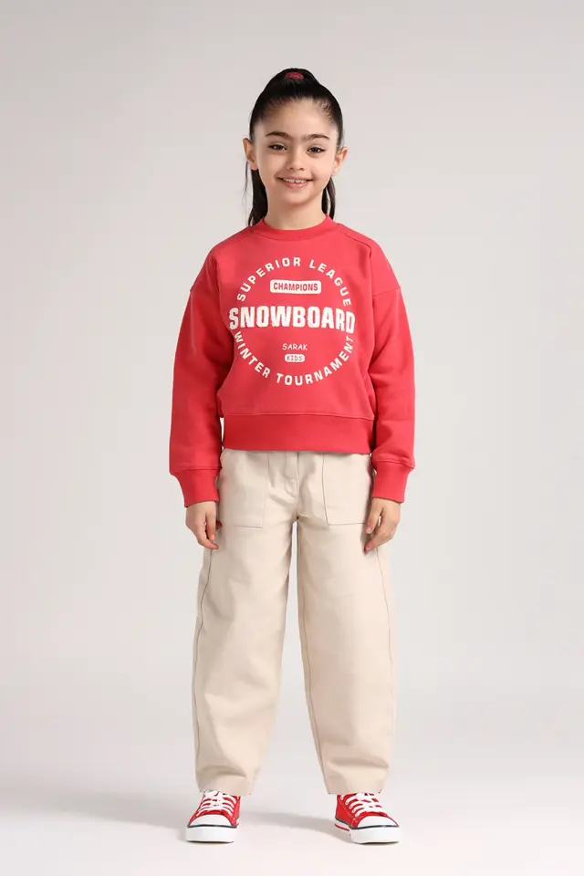 بلوز اسپرت دخترانه مدل 4116-لوک