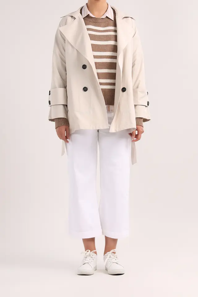 پلیور راه راه زنانه مدل 4278-لوک