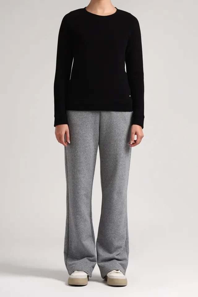 بلوز یقه گرد زنانه مدل 4583-لوک