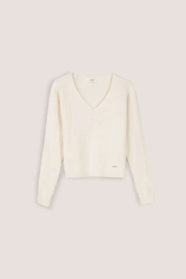 بافت یقه هفت زنانه مدل 4442-لوک