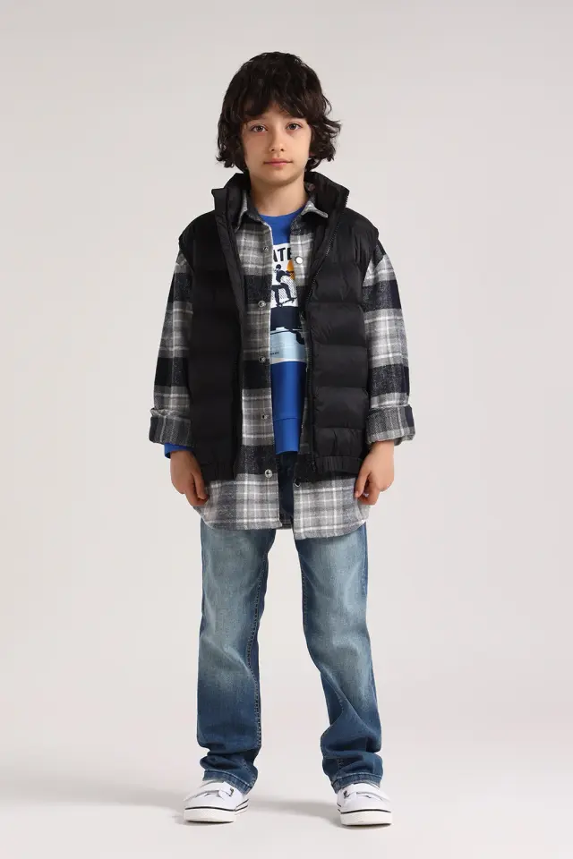 پافر پسرانه اسپرت مدل 4516-لوک