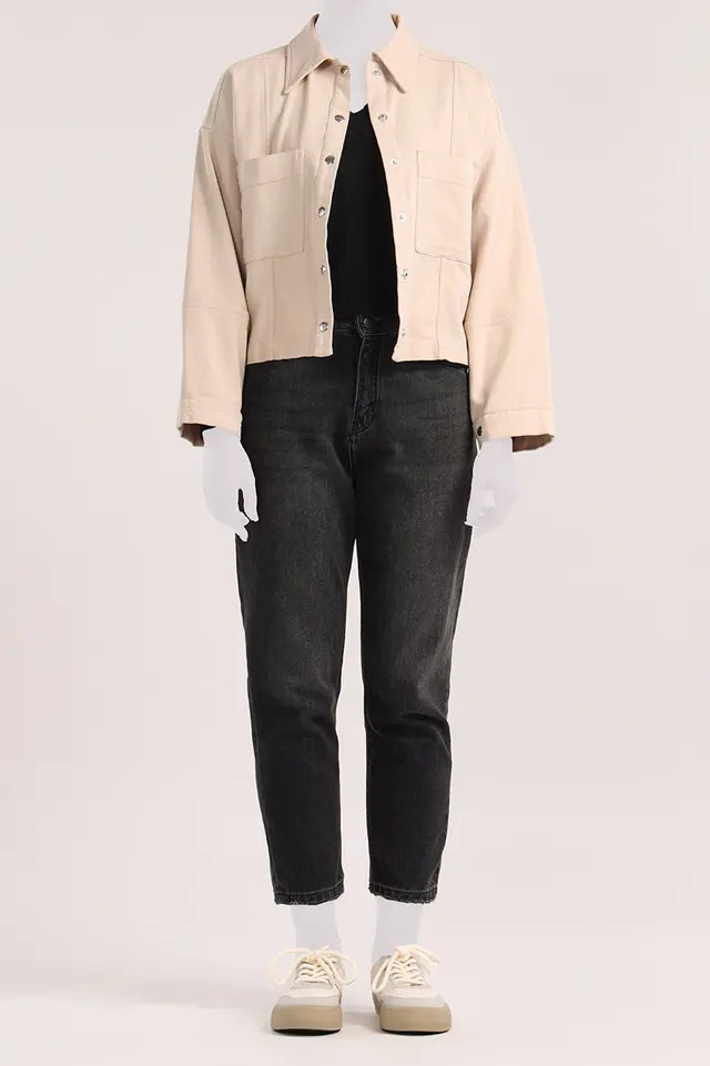 بافت یقه هفت زنانه مدل 4442-لوک