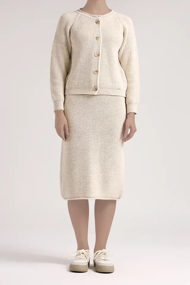 دامن بافت زنانه مدل 4476-لوک