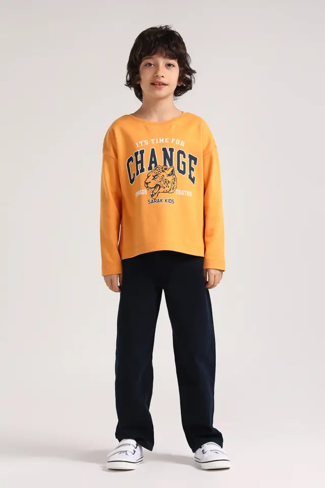 بلوز چاپدار پسرانه مدل 4534-لوک