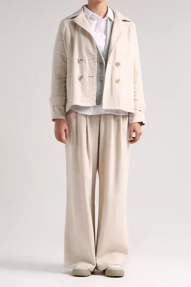 شلوار زمستانی زنانه مدل 4576-لوک