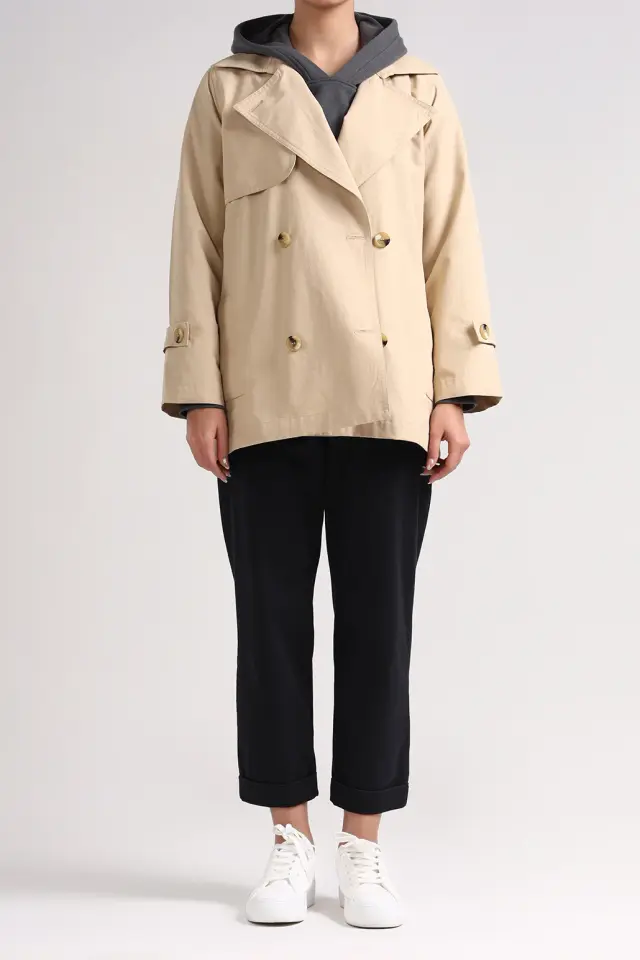 بارانی اسپرت زنانه مدل 4480-لوک