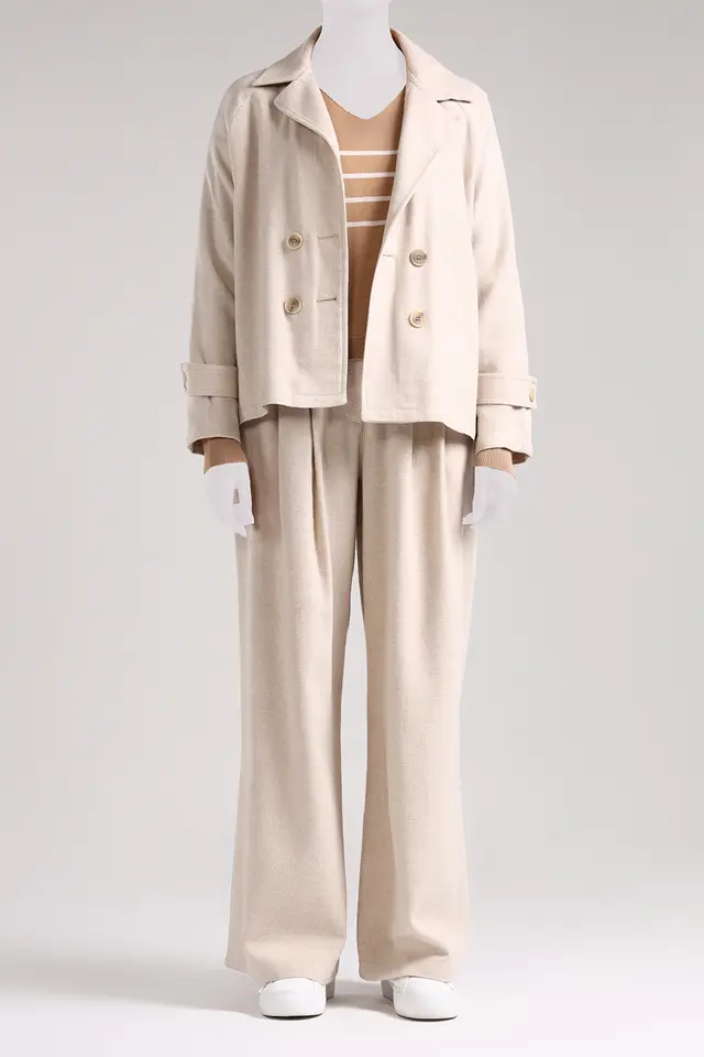 بافت راه راه زنانه مدل 4312-لوک