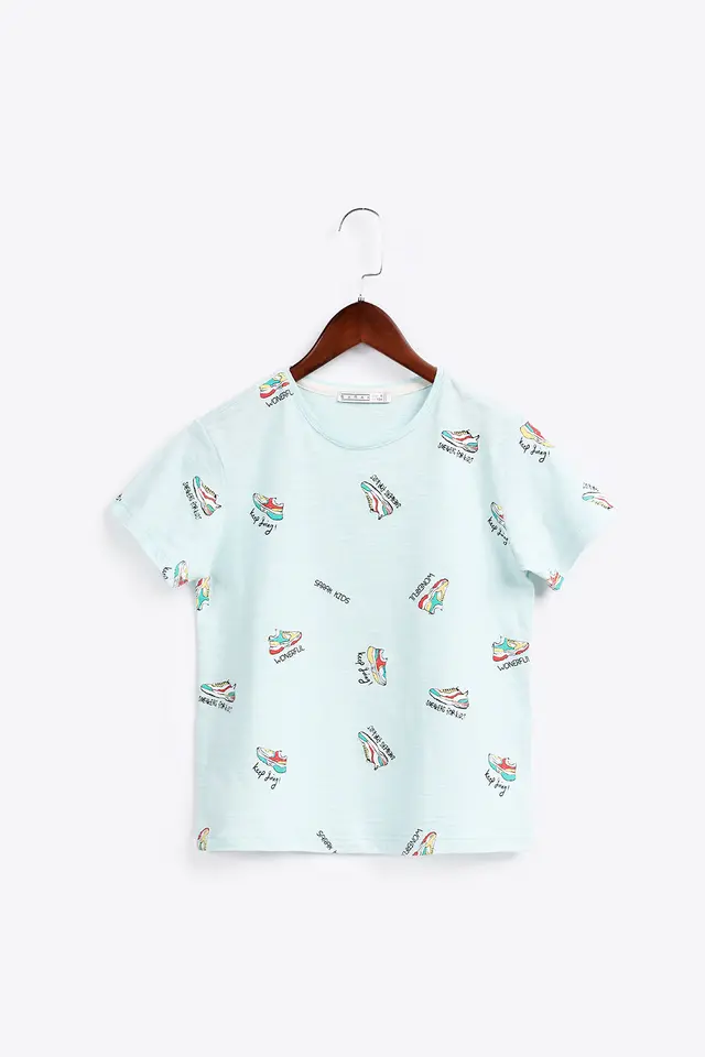 تیشرت فانتزی دخترانه مدل 4025-لوک