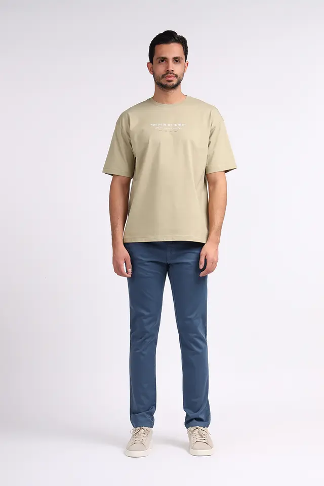 تیشرت مردانه آستین کوتاه مدل 4246-لوک