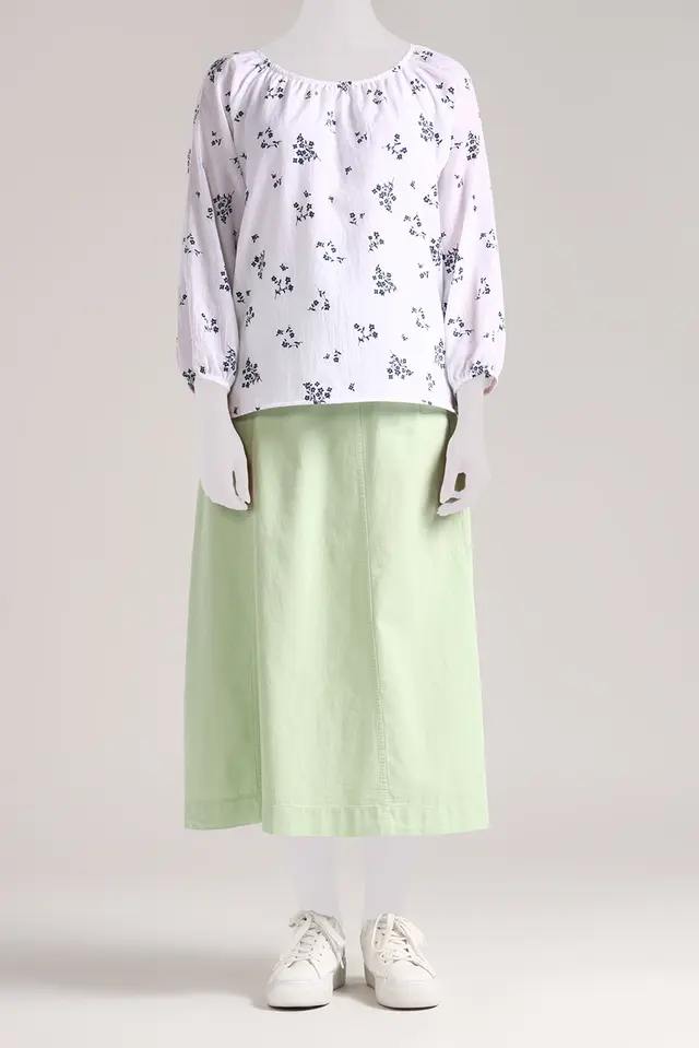 بلوز آستین بلند طرح دار زنانه مدل 4035-لوک