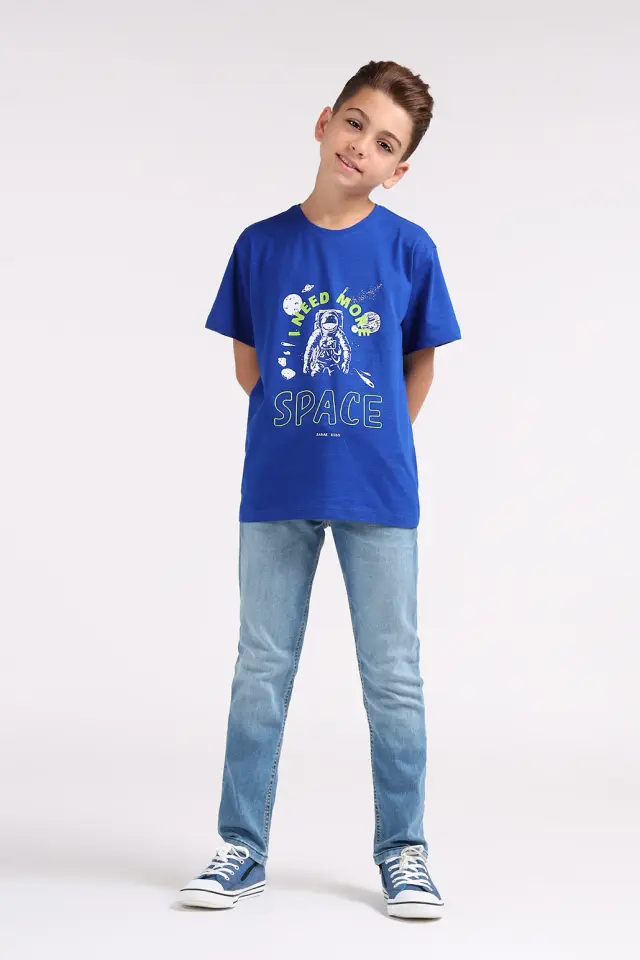 تیشرت فانتزی پسرانه مدل 4275-لوک