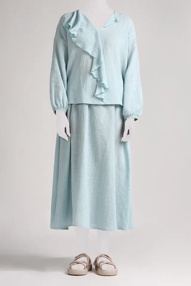 دامن نخی زنانه مدل 4358-لوک