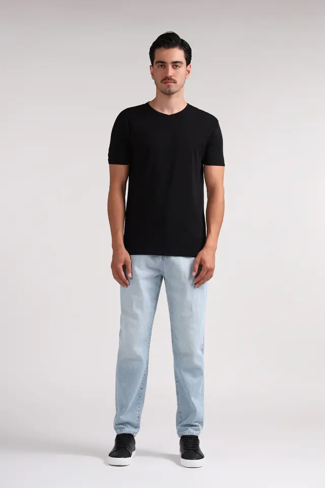 تیشرت ساده مردانه مدل 4373-لوک