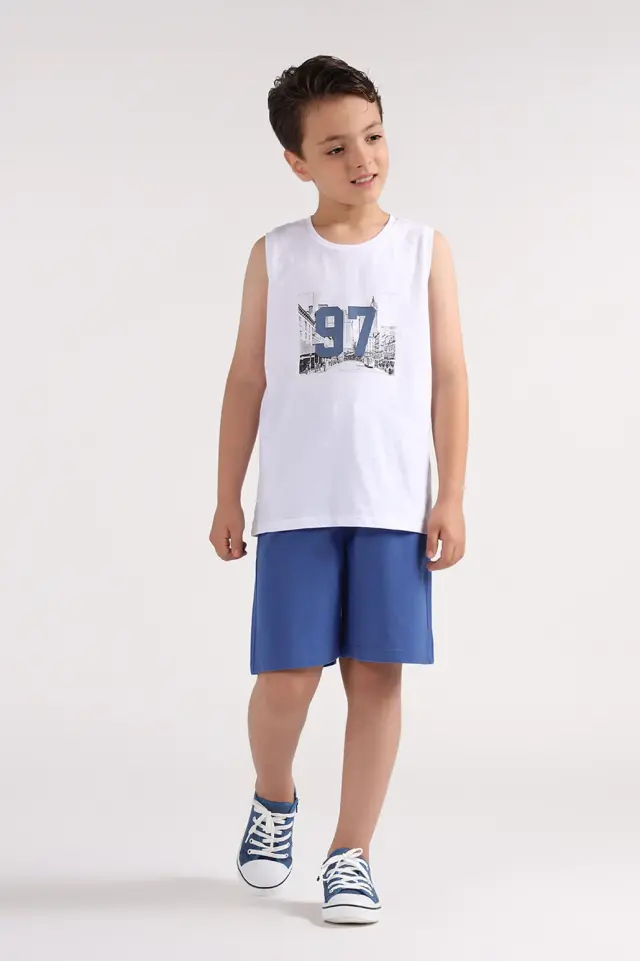 شلوارک اسپرت پسرانه مدل 4359-لوک