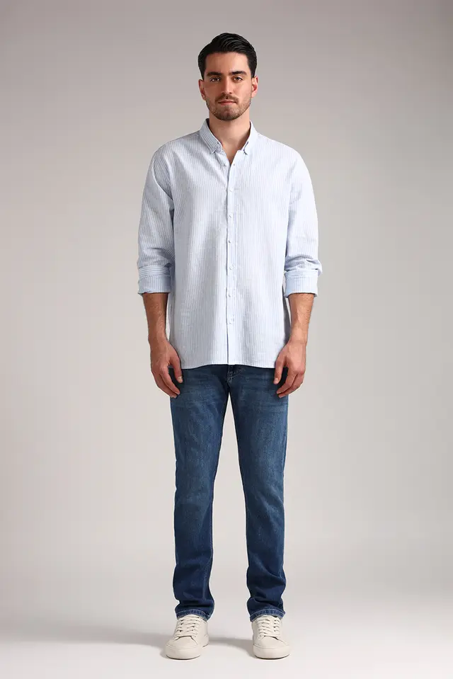 شلوار جین جذب مردانه مدل 4759-لوک