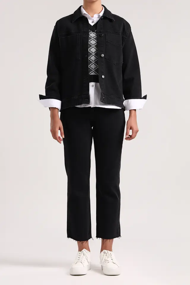 شکت جین زنانه مدل 4572-لوک