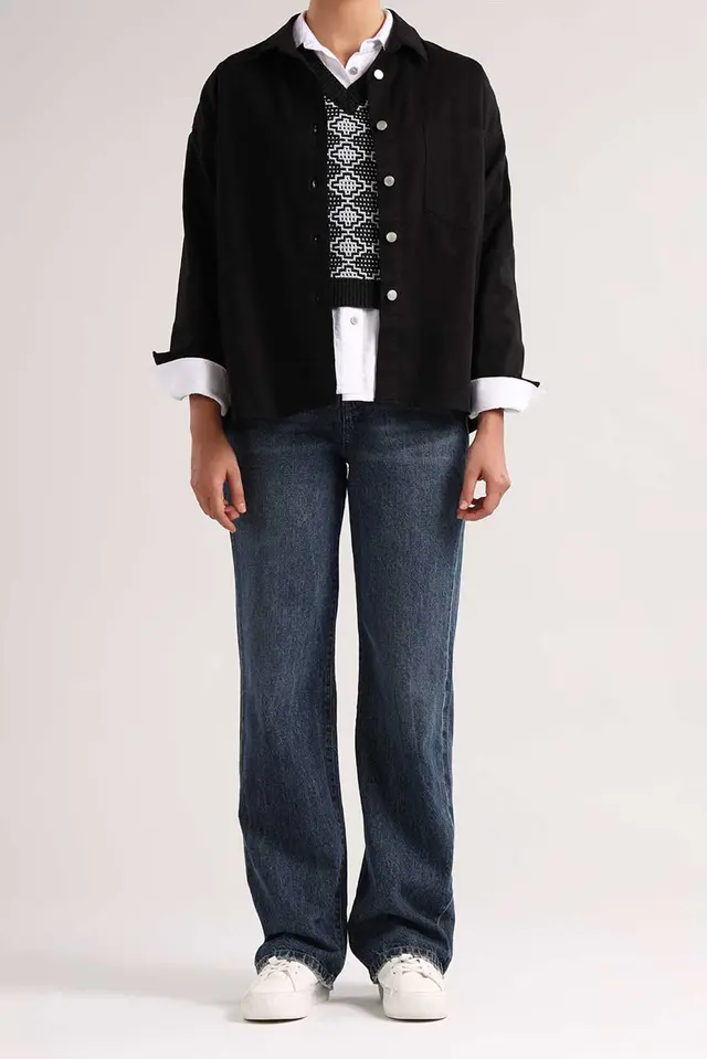 شکت کوتاه زنانه مدل 4818-لوک