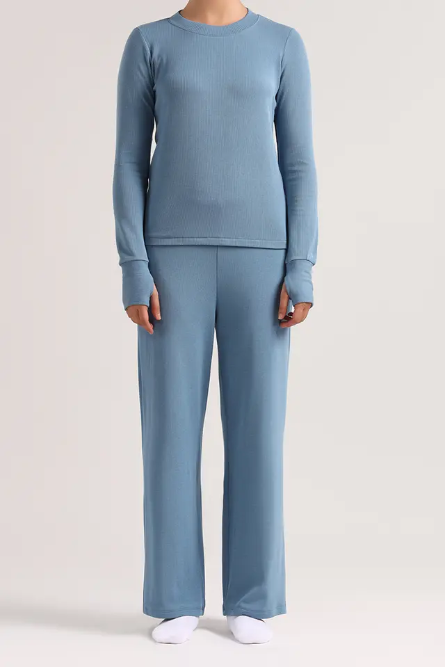 شلوار ساده زنانه مدل 5043-لوک