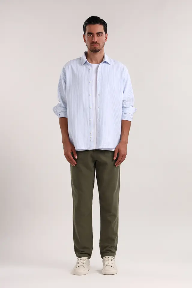 شلوار کتان مردانه مدل 4665-لوک