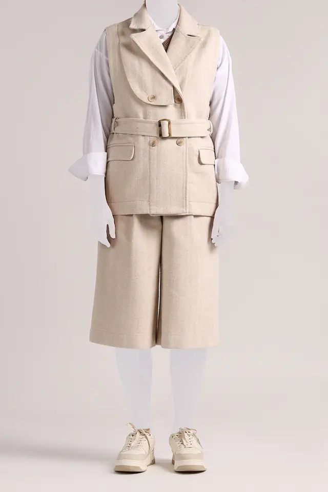 شلوارک فاق بلند زنانه مدل 5095-لوک