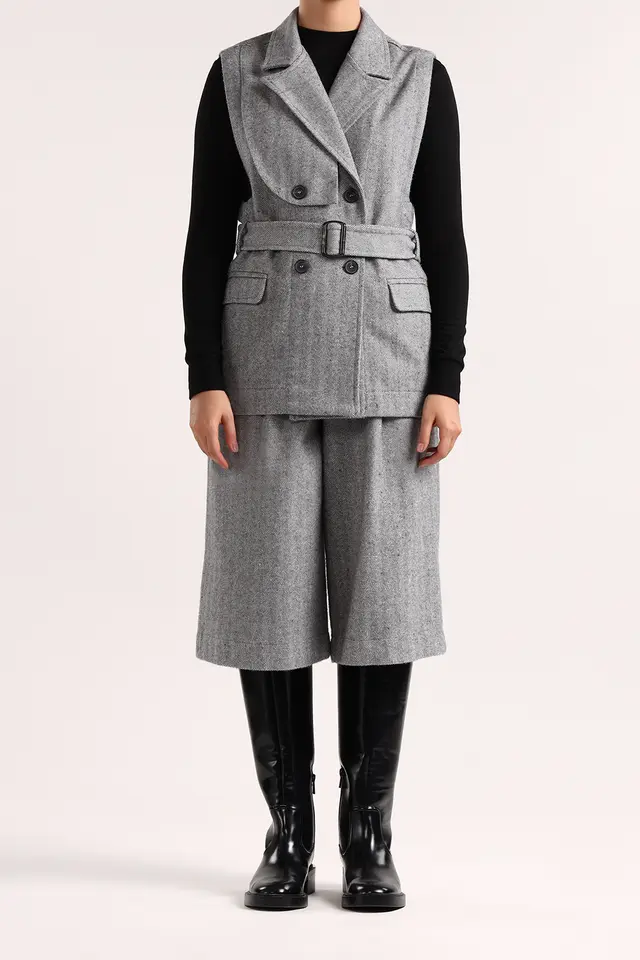 شلوارک فاق بلند زنانه مدل 5095-لوک