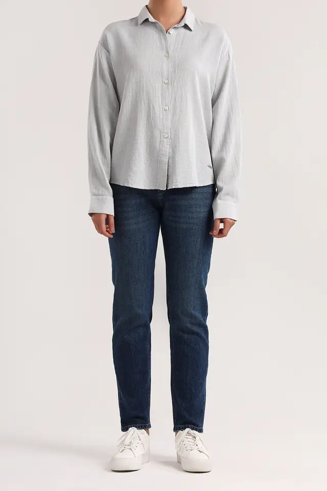 شومیز پشت پیلی دار زنانه مدل 4612-لوک