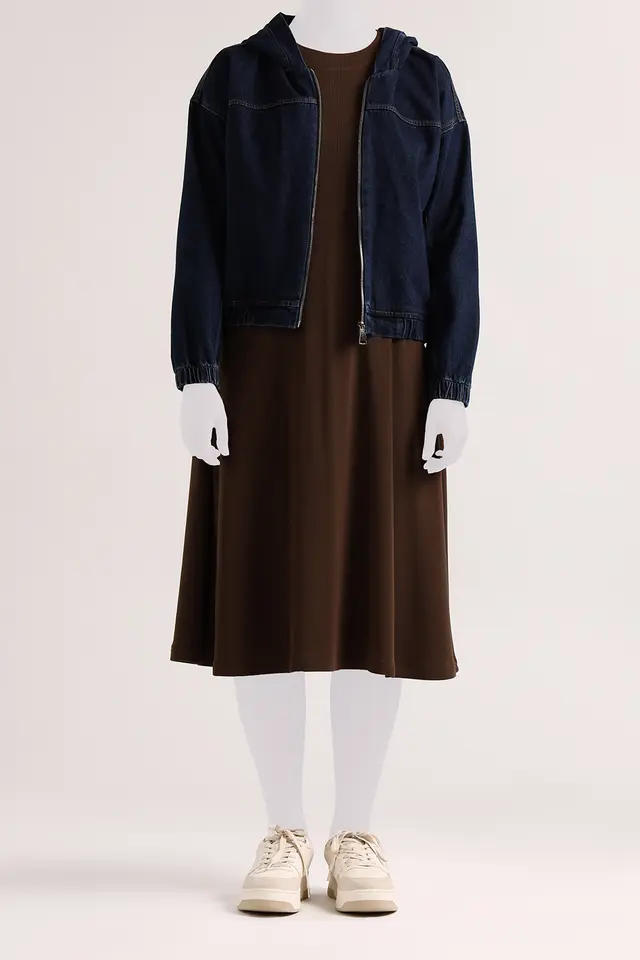 پیراهن پاییزی زنانه مدل 5056-لوک