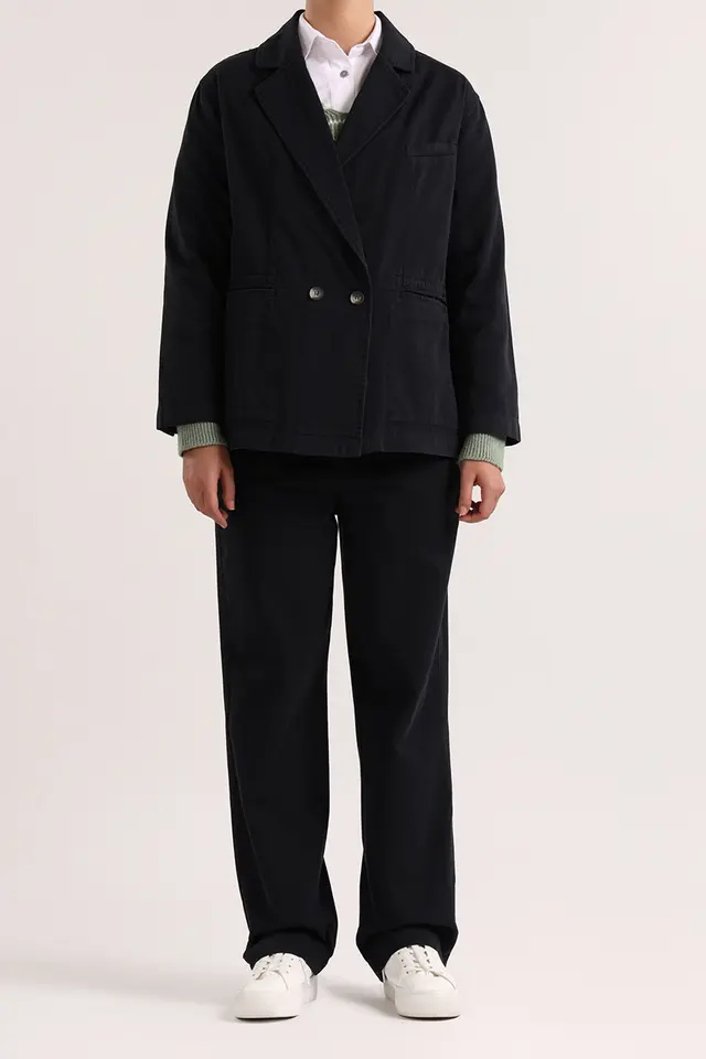 کت کتان زنانه مدل 5057-لوک