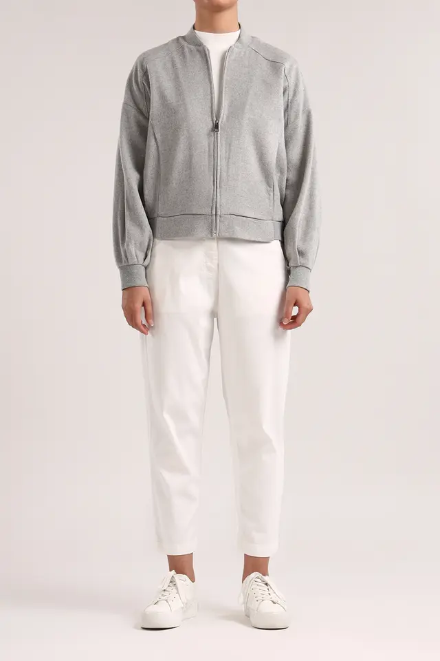 بامبر جکت زنانه مدل 5147-لوک