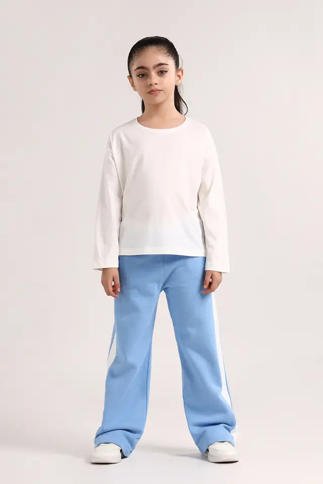 بلوز بیسیک دخترانه مدل 5129-لوک