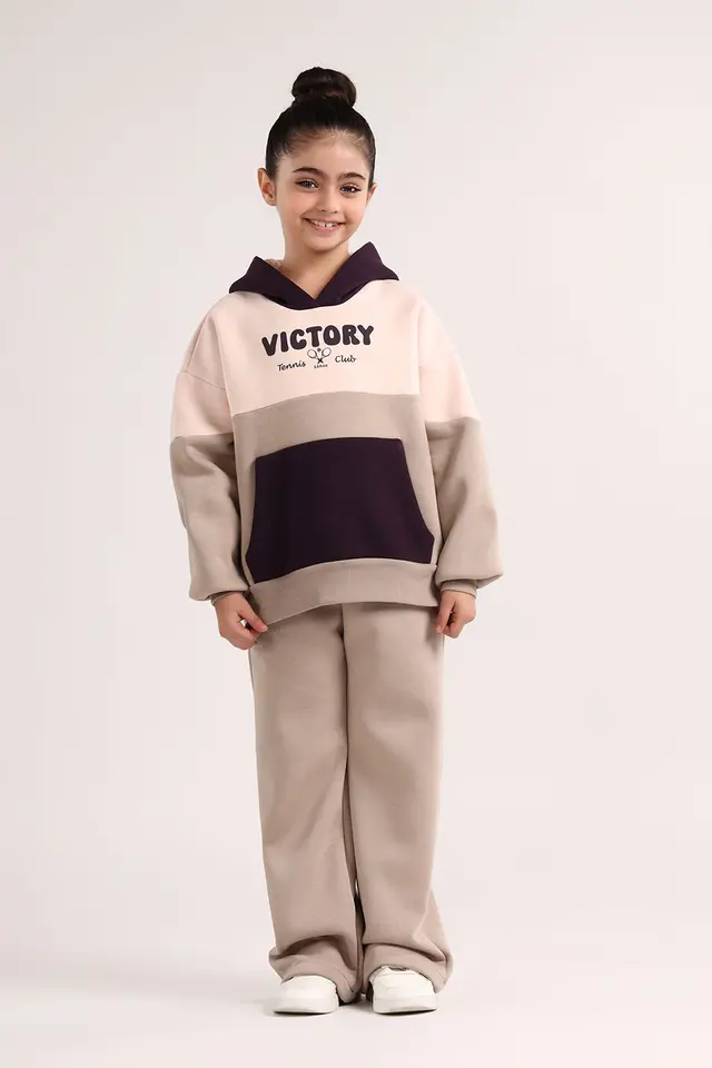 هودی چاپ دار دخترانه مدل 5113-لوک