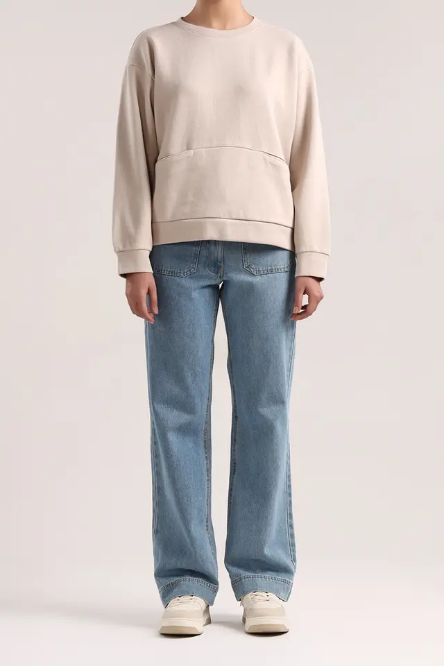 بلوز زنانه ساده مدل 5187-لوک