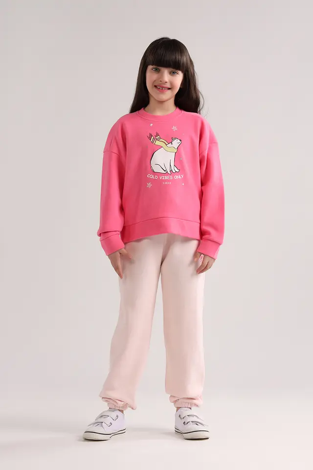 شلوار اسپرت دخترانه مدل 5173-لوک