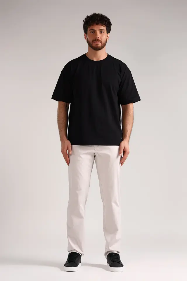 تیشرت بیسیک مردانه مدل 4608-لوک