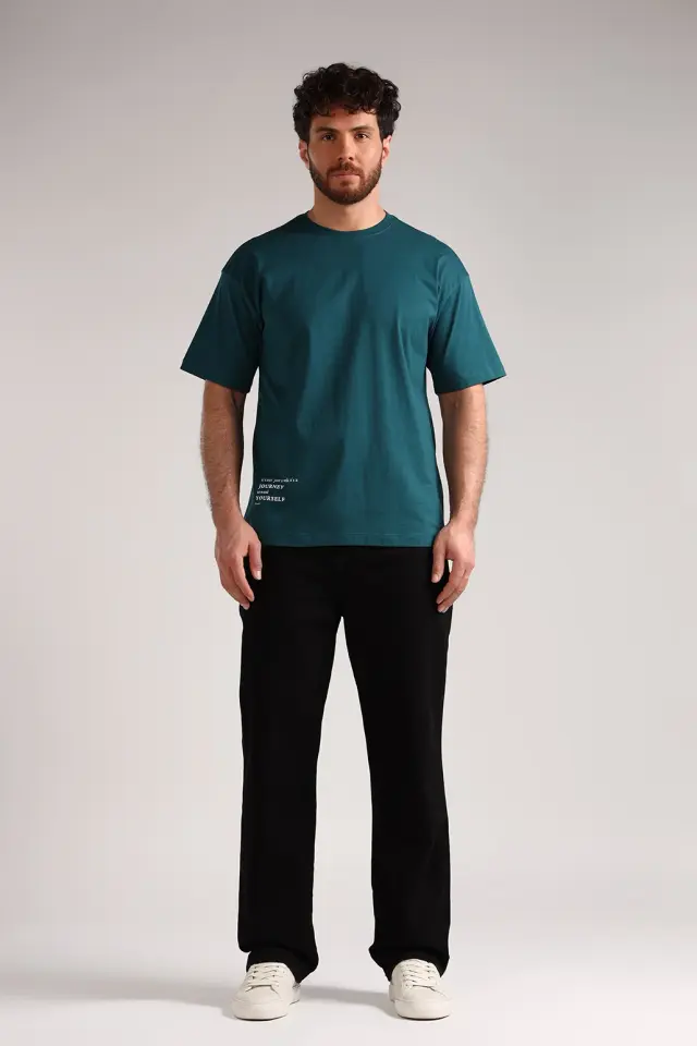 تیشرت مردانه ساده مدل 4233-لوک