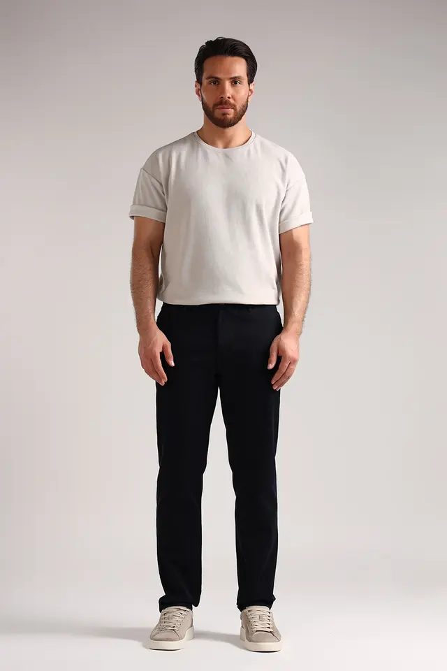 شلوار کتان مردانه مدل 4615-لوک