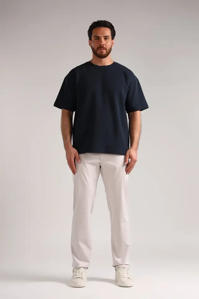 تیشرت بیسیک مردانه مدل 4639-لوک