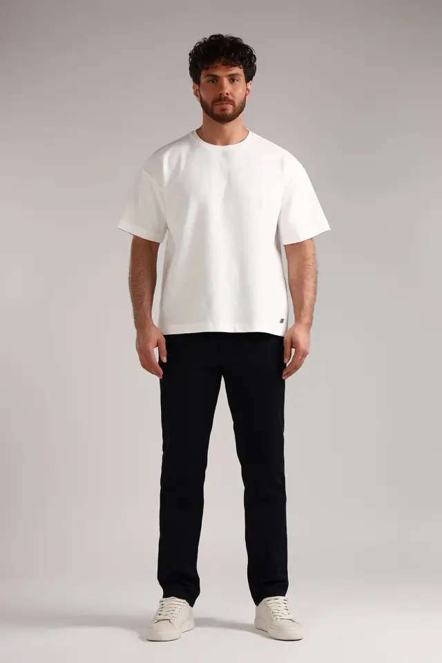 تیشرت بیسیک مردانه مدل 4639-لوک