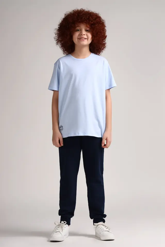 تیشرت ساده پسرانه مدل 4291-لوک