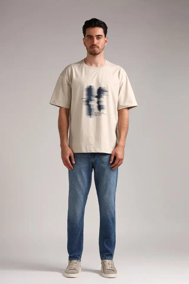 شلوار جین راسته مردانه مدل 4762-لوک