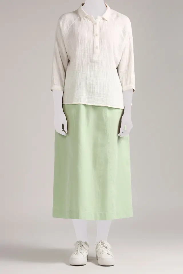 دامن زنانه بلند مدل 4699-لوک