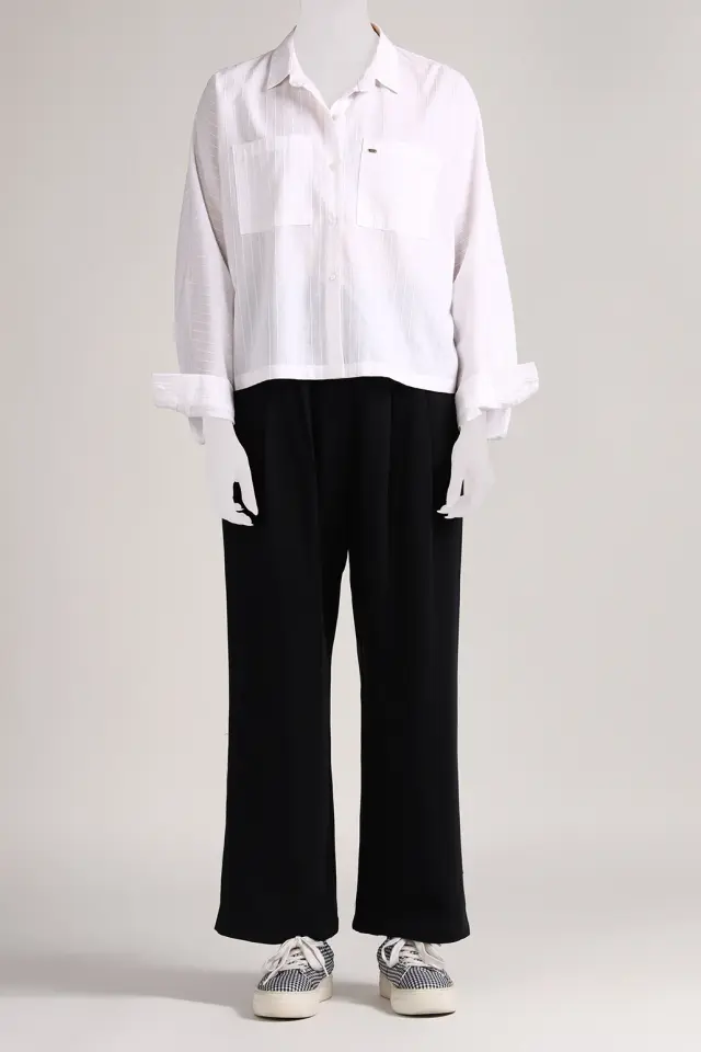 شلوار ساده زنانه مدل 4682-لوک