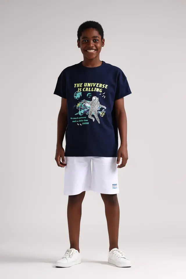 تیشرت پسرانه بچه گانه مدل 4637-لوک